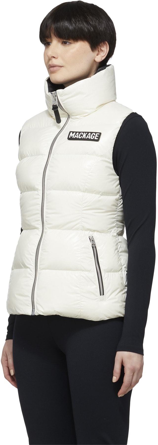 Mackage: White Chaya Vest - 2