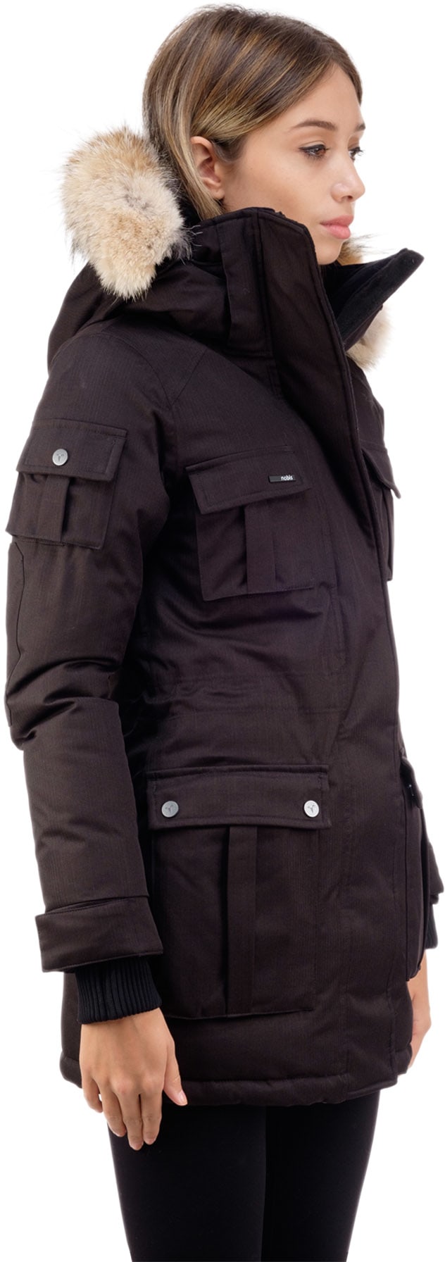 Nobis: Black Cindy Parka - 2