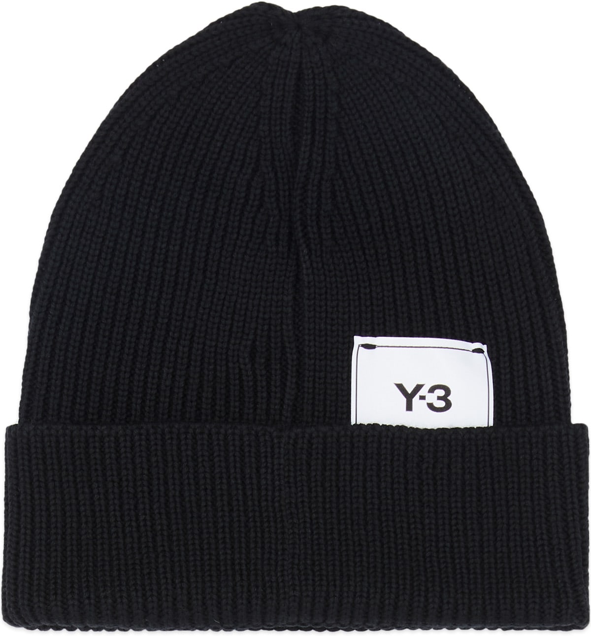 Y-3: Noir Tuque Classique Noir - 1