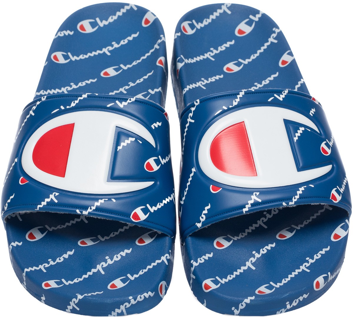 Champion: Bleu Sandales IPO Repeat Slide Bleu - 4