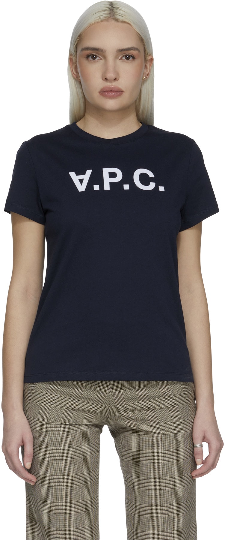 A.P.C.: Blue VPC Color T-Shirt - 1