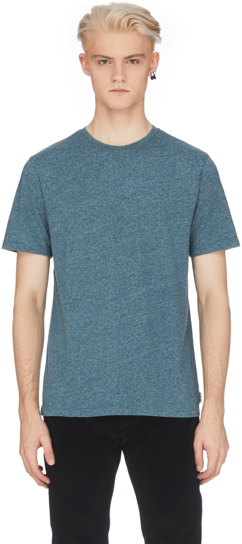A.P.C.: Bleu T-Shirt Jimmy Bleu - 1