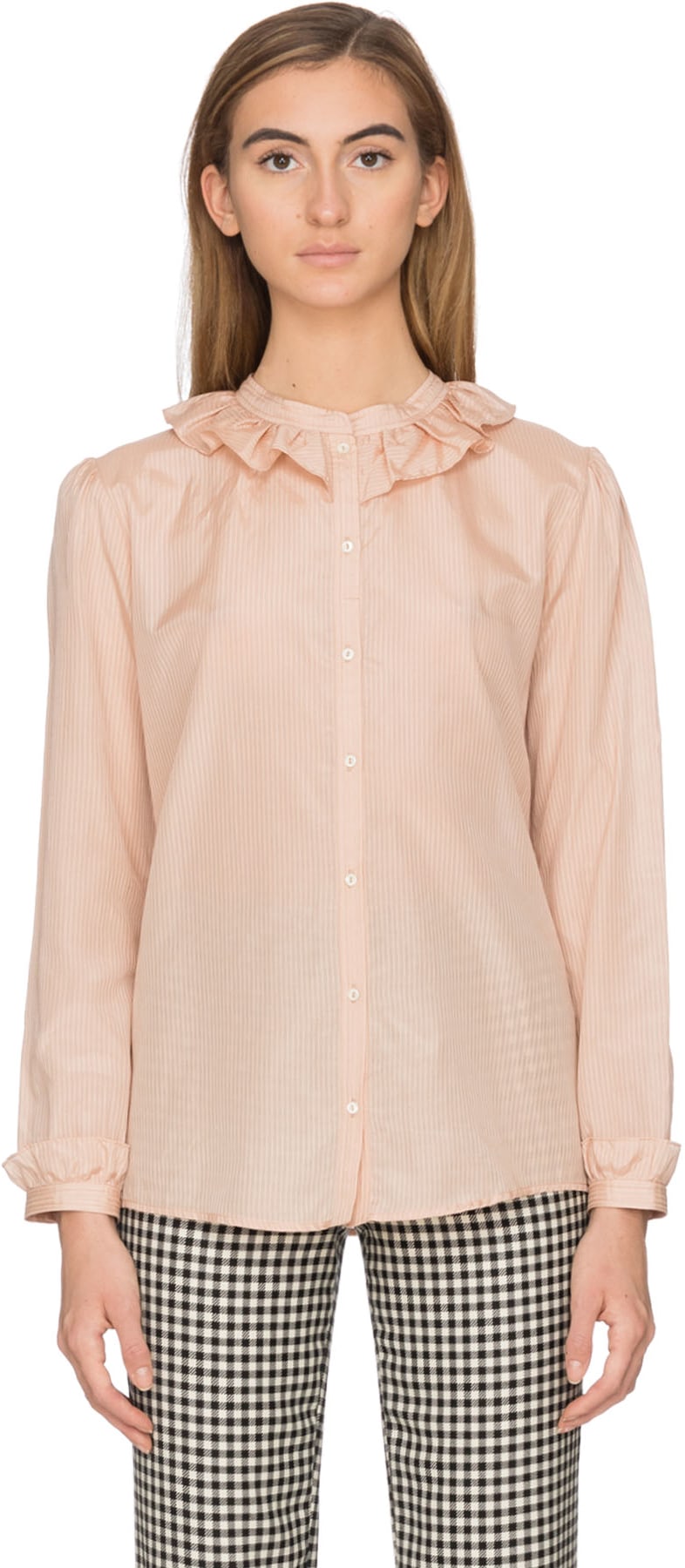 A.P.C.: Neutrals Joséphine Blouse - 1