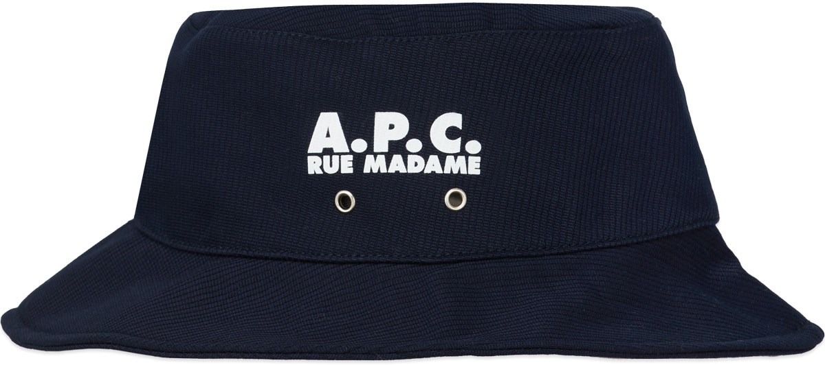 A.P.C.: Blue Alex Bucket Hat - 1