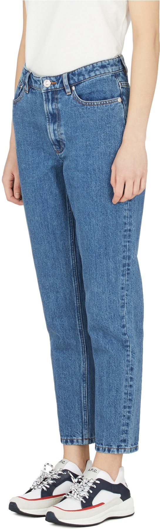 A.P.C.: Blue 80's Jeans - 2