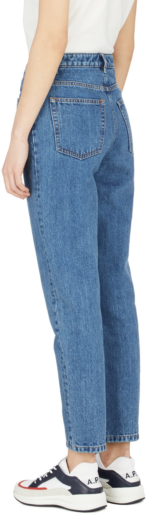 A.P.C.: Blue 80's Jeans - 3