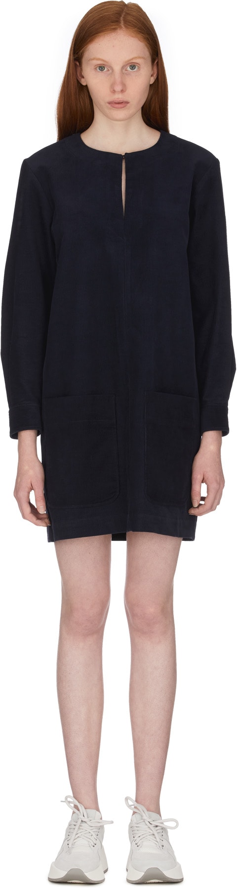 A.P.C.: Blue Andrea Dress - 1