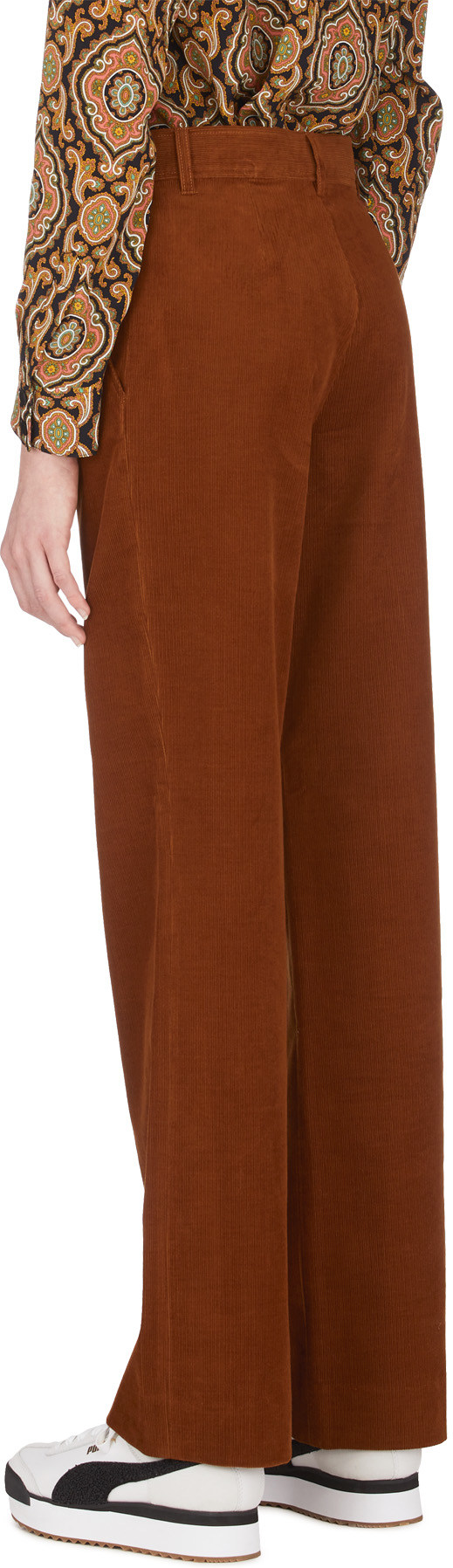 A.P.C.: Brown Albane Pants - 3