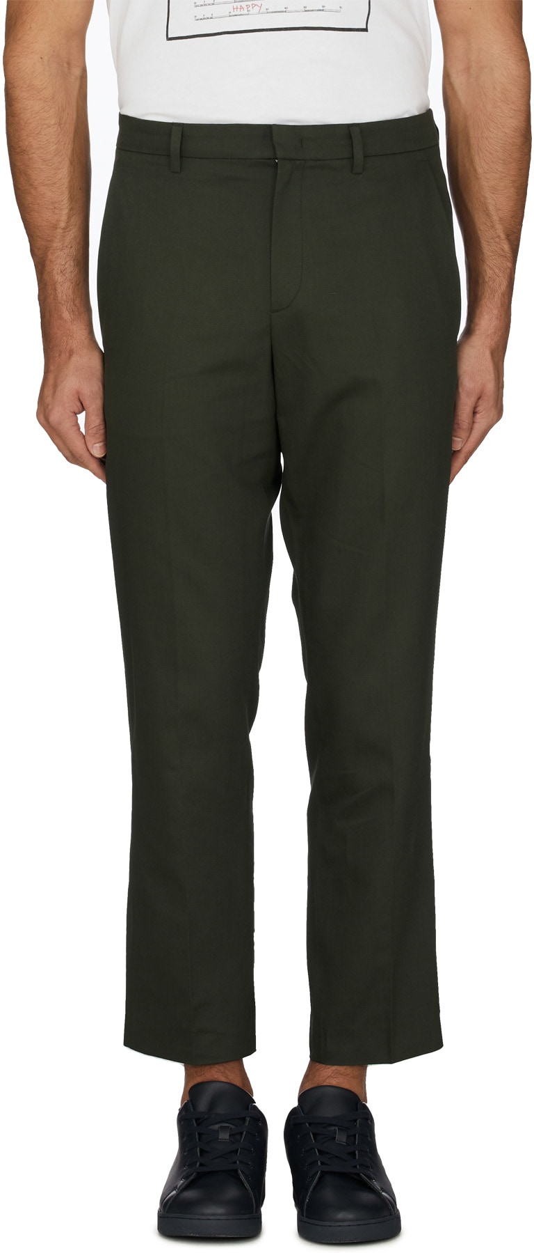 A.P.C.: Green Rapha Pants - 1