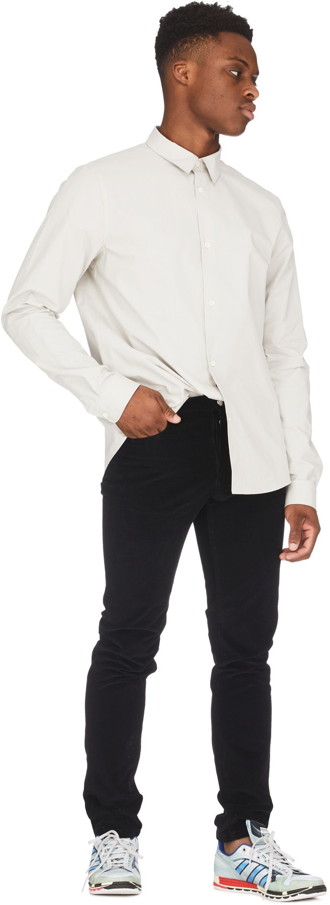 A.P.C.: Grey Casual Shirt - 4