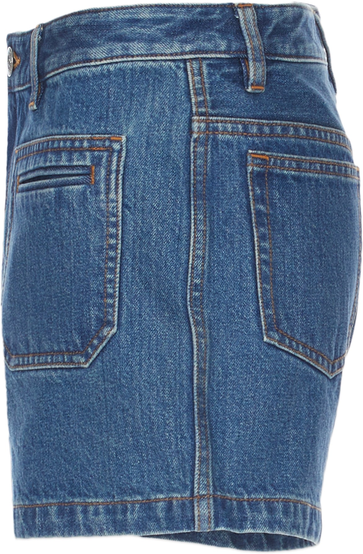 A.P.C.: Blue Roma Shorts - 2