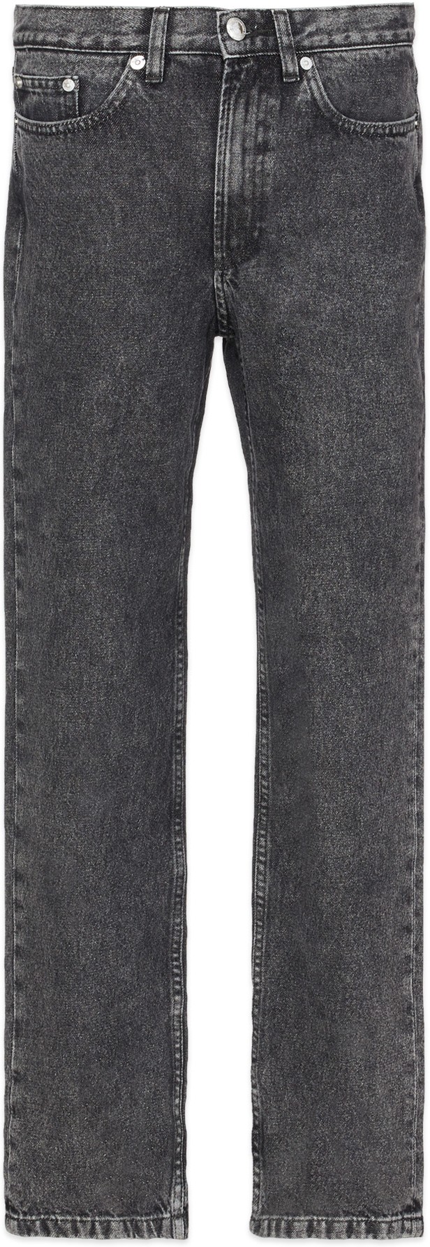 A.P.C.: Black Martin Jeans - 1