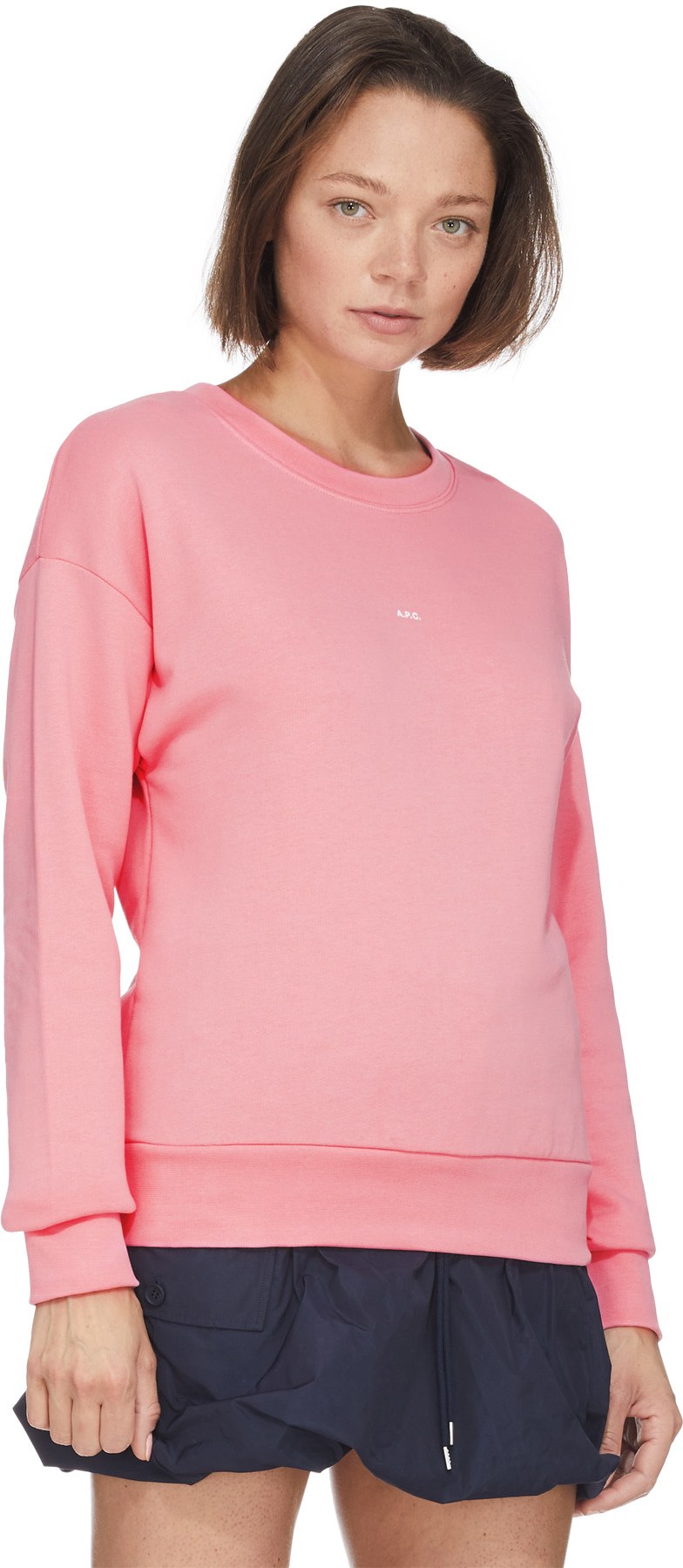A.P.C.: Pink Annie Pullover Sweater - 3