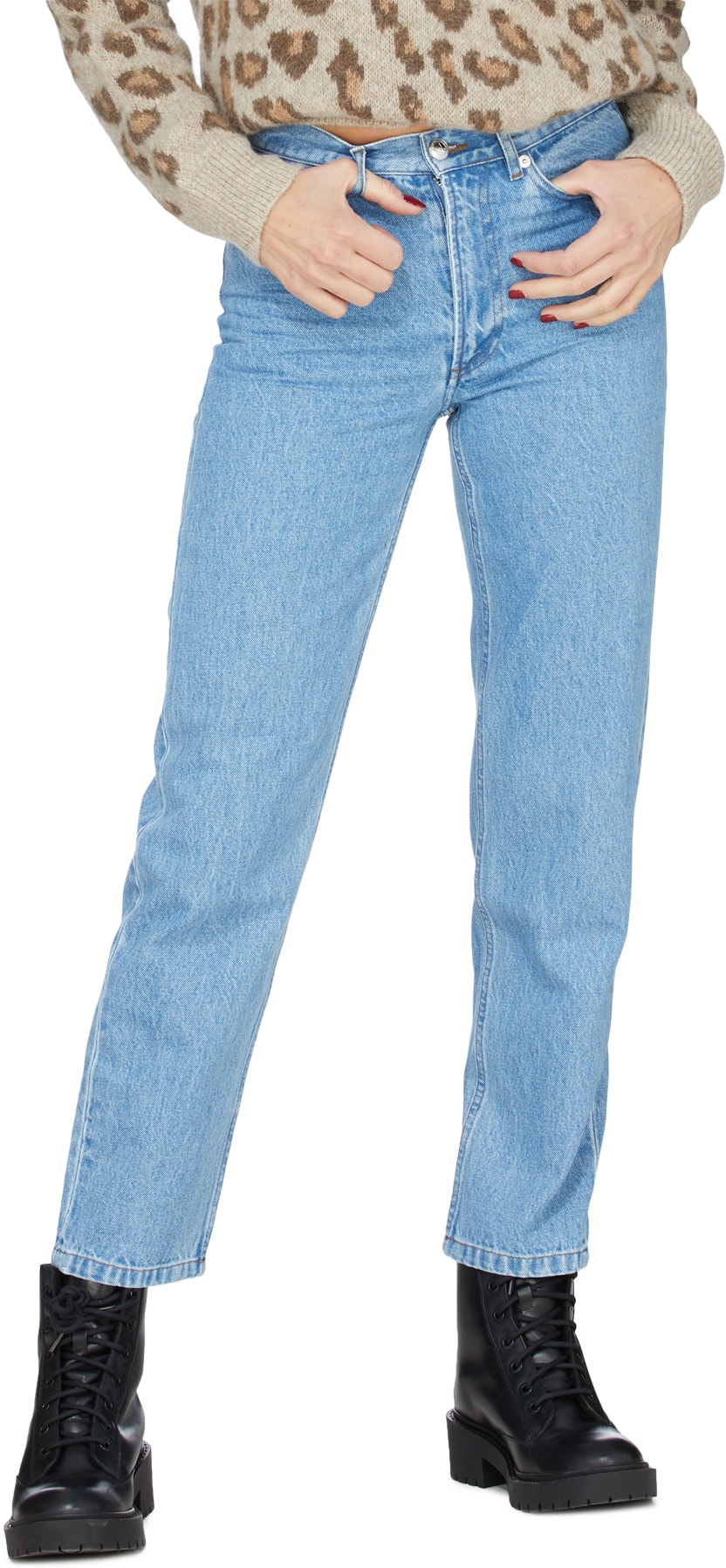 A.P.C.: Blue Martin Jeans - 4