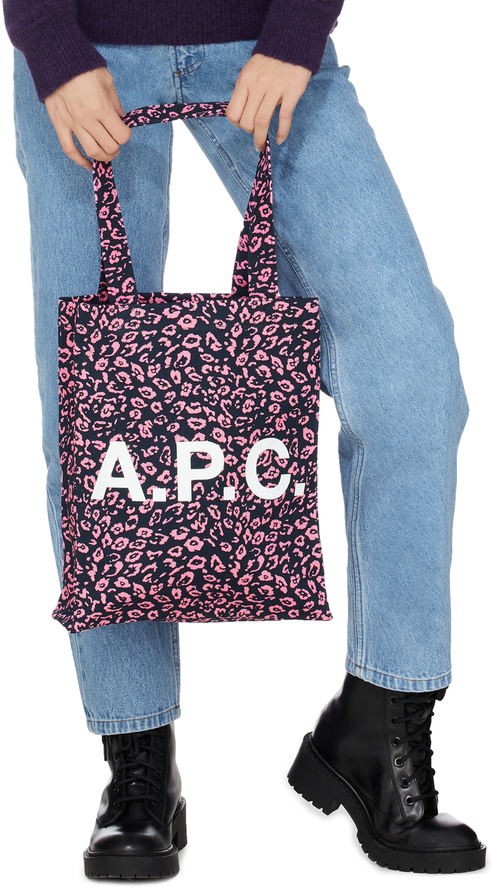 A.P.C.: Multicolores Cabas à imprimé léopard Lou Multicolores - 3