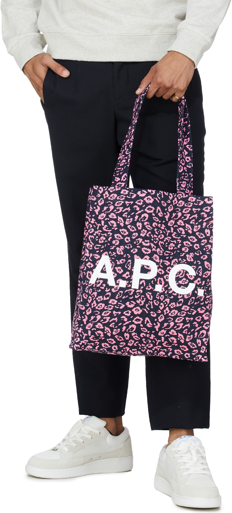 A.P.C.: Multicolores Cabas à imprimé léopard Lou Multicolores - 4