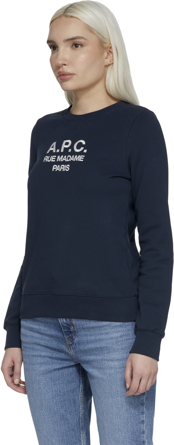 A.P.C.: Bleu Pull Tina Bleu - 2