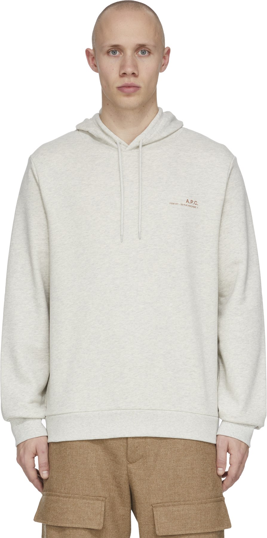 A.P.C.: Neutrals Item H Hoodie - 1