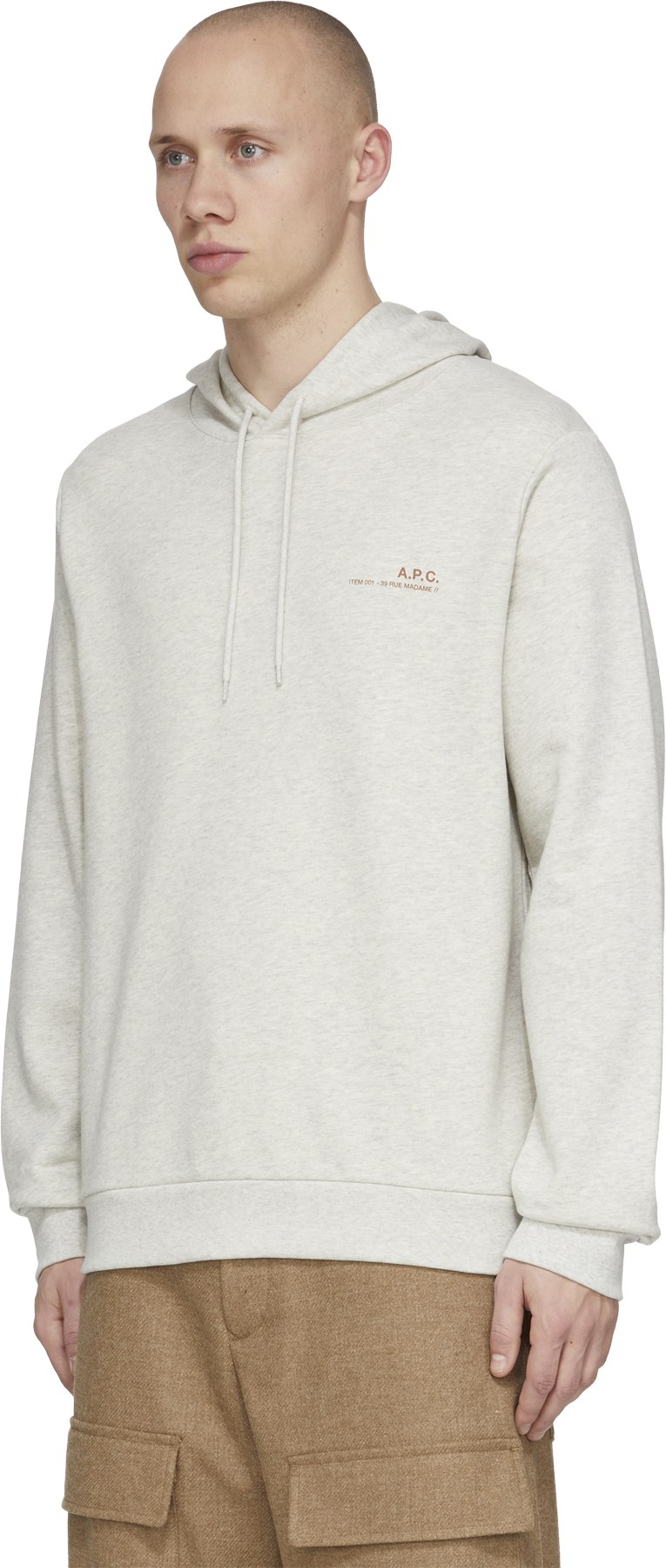 A.P.C.: Neutrals Item H Hoodie - 2