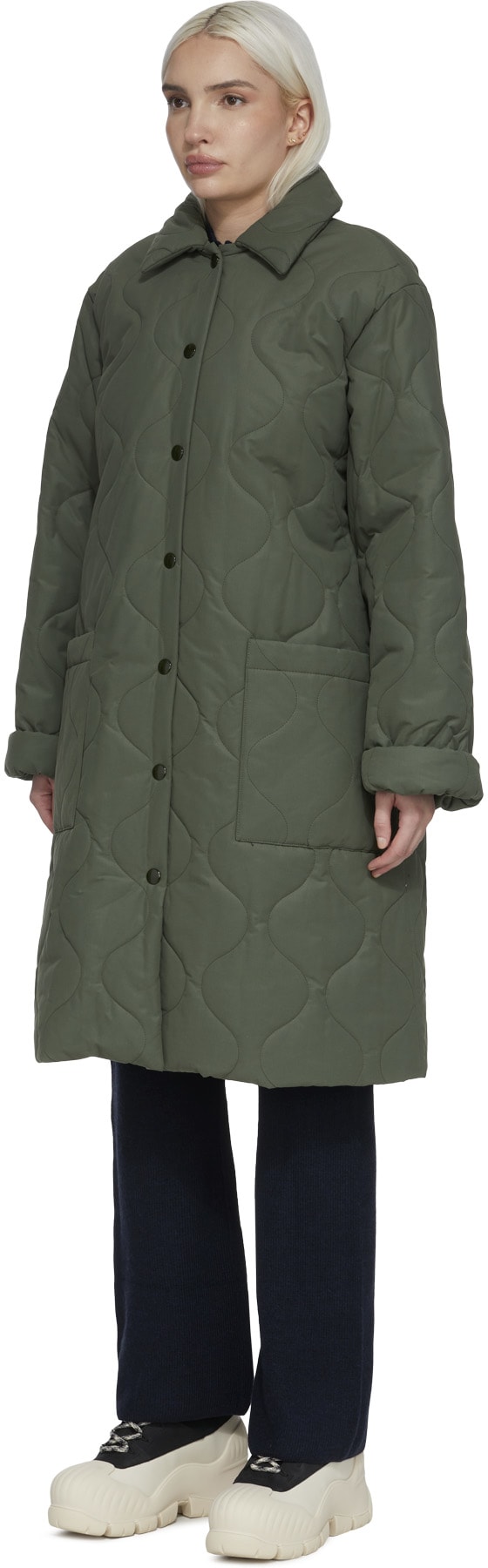 A.P.C.: Vert Manteau Sarah Vert - 2