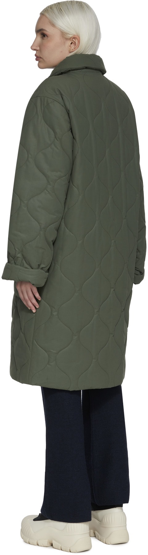 A.P.C.: Vert Manteau Sarah Vert - 3