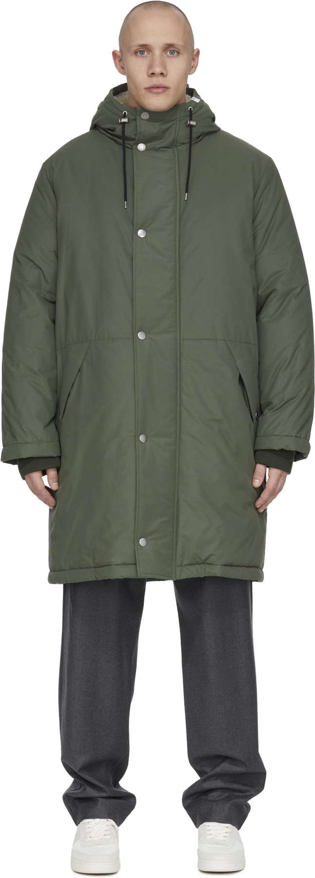 A.P.C.: Green Hector Parka - 1