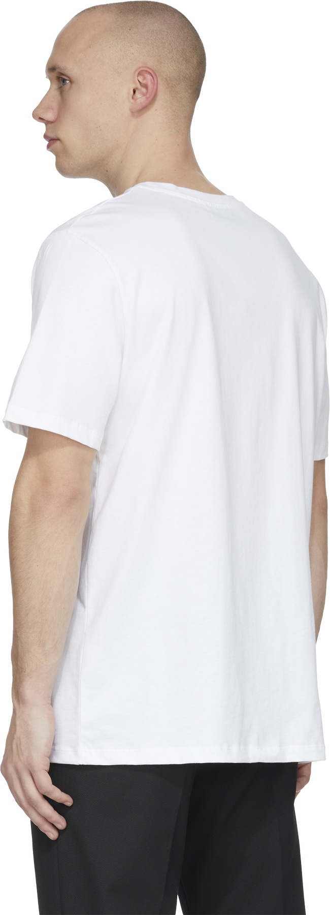 A.P.C.: White Item T-Shirt - 3