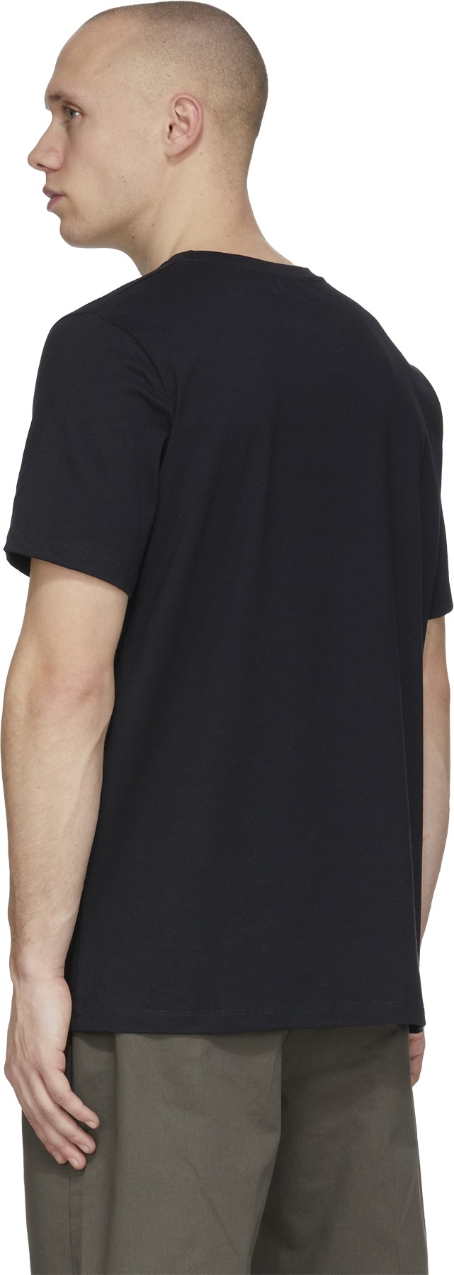 A.P.C.: Black Item T-Shirt - 3