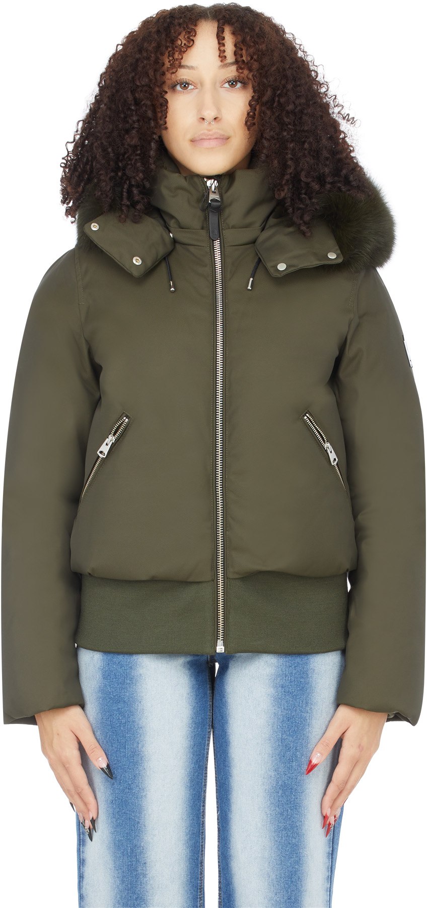 Mackage: Vert Blouson Aviateur Cory-BX Vert - 1