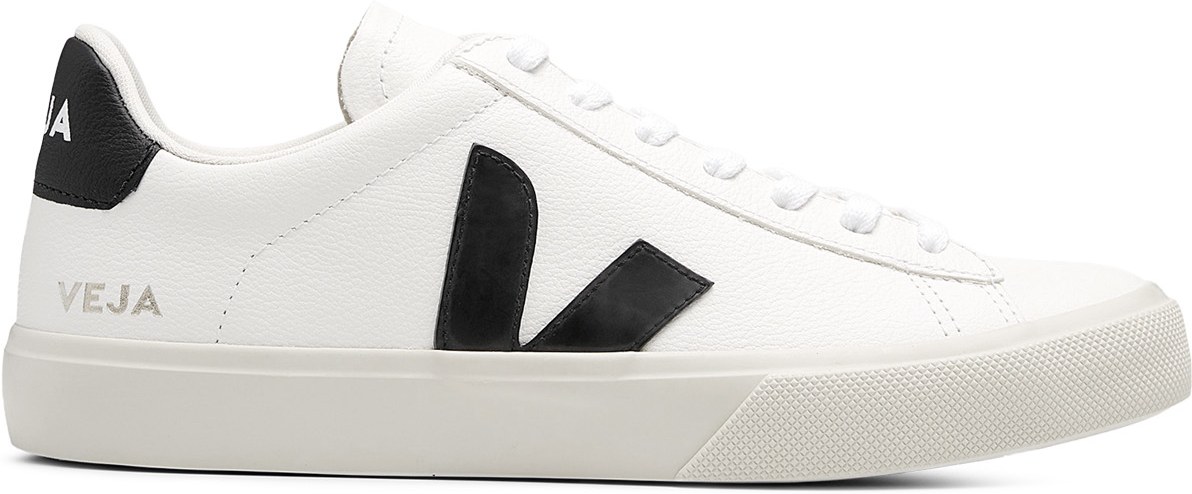 VEJA: White Campo Chromefree Leather - 1