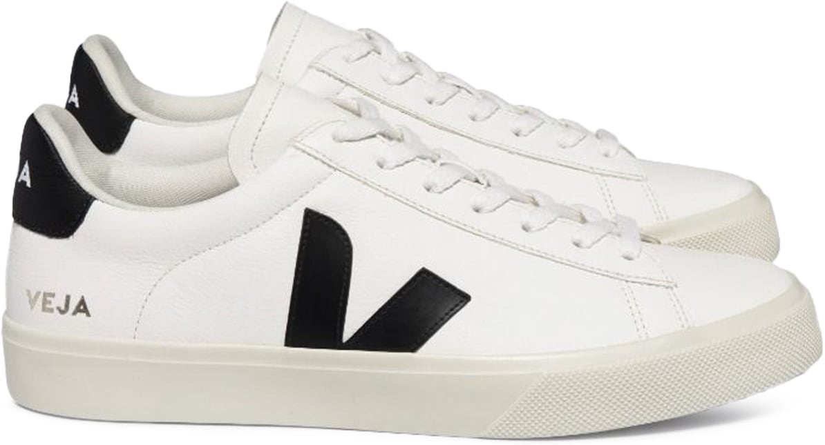 VEJA: White Campo Chromefree Leather - 2