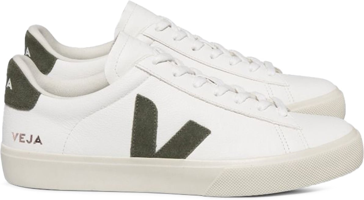 VEJA: White Campo Chromefree Leather - 2