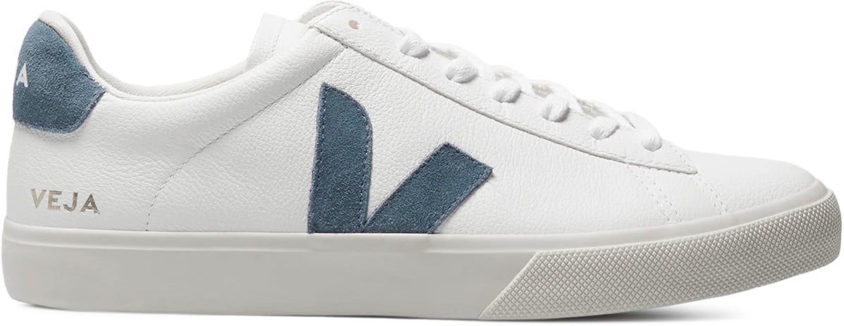 VEJA: White Campo Chromefree Leather - 1