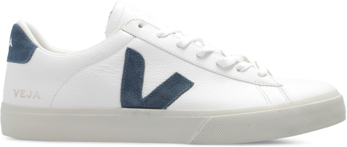 VEJA: White Campo Chromefree Leather - 1