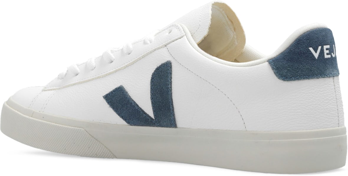 VEJA: White Campo Chromefree Leather - 4