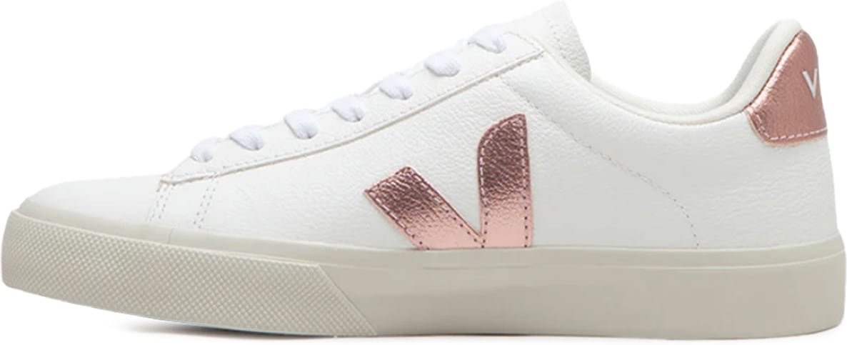 VEJA: White Campo Chromefree Leather - 2