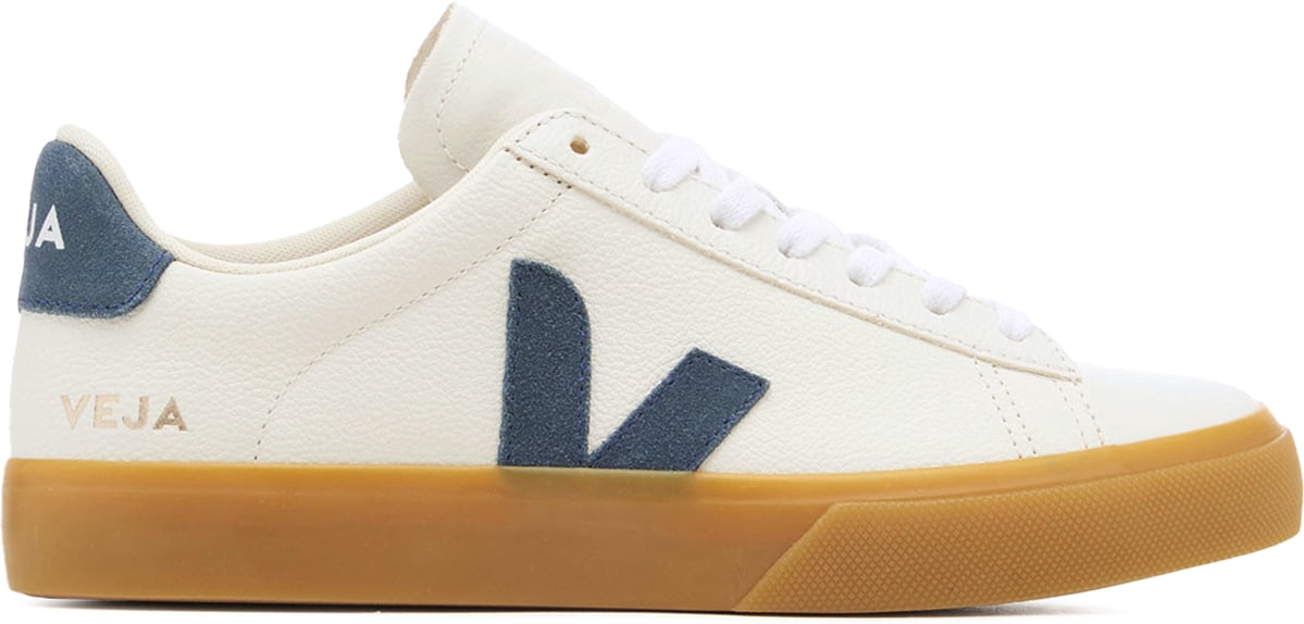 VEJA: White Campo Chromefree Leather - 1