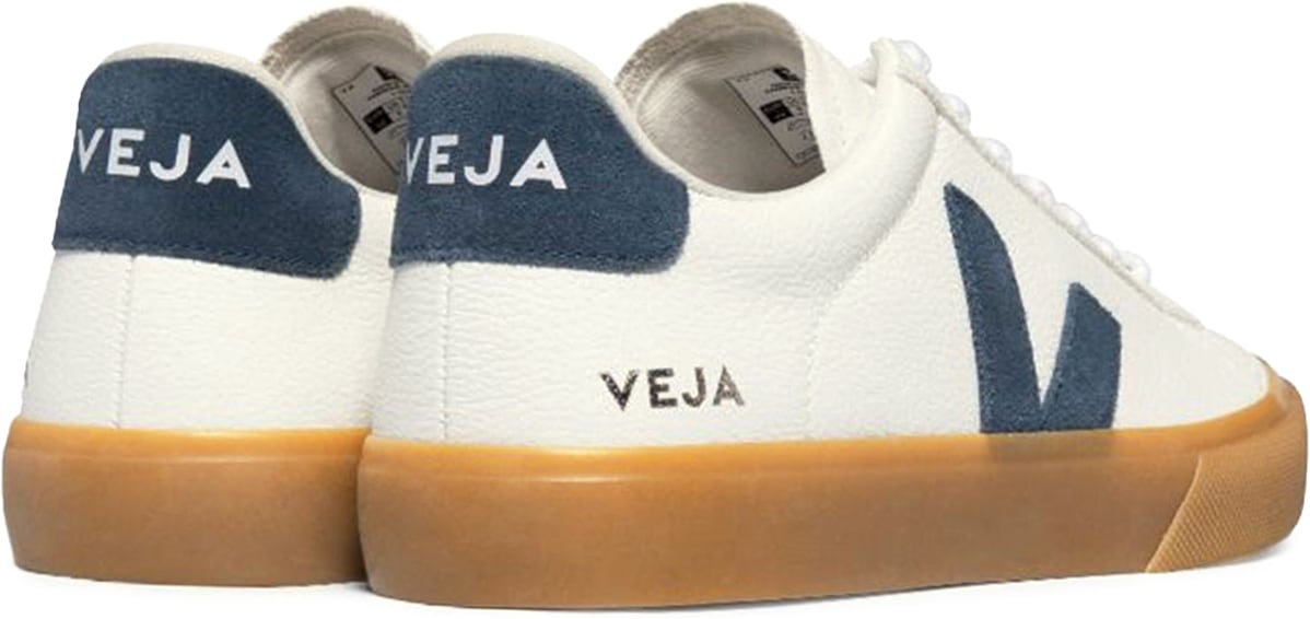 VEJA: White Campo Chromefree Leather - 4