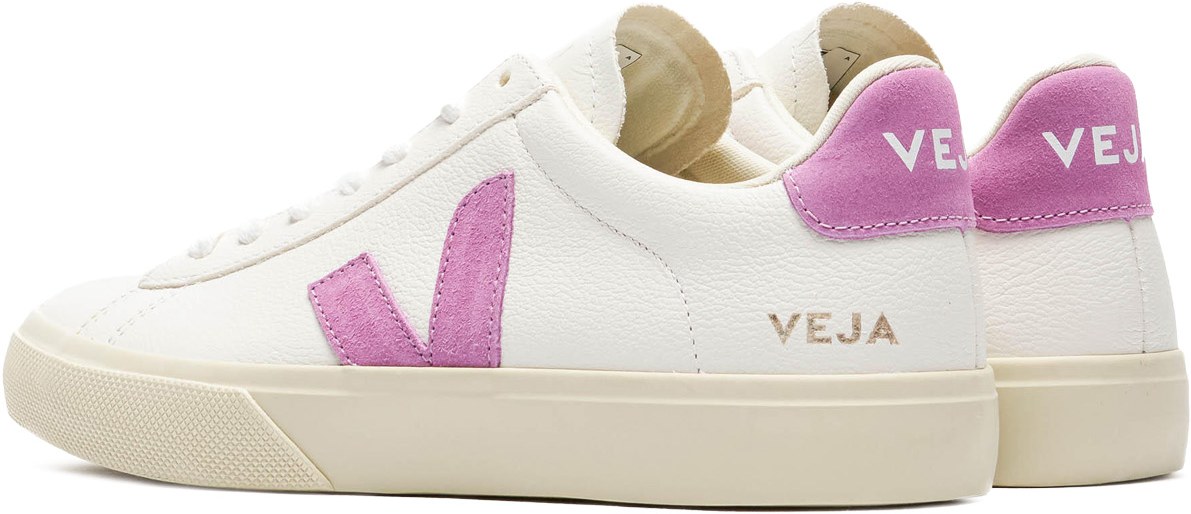 VEJA: White Campo Chromefree Leather - 2