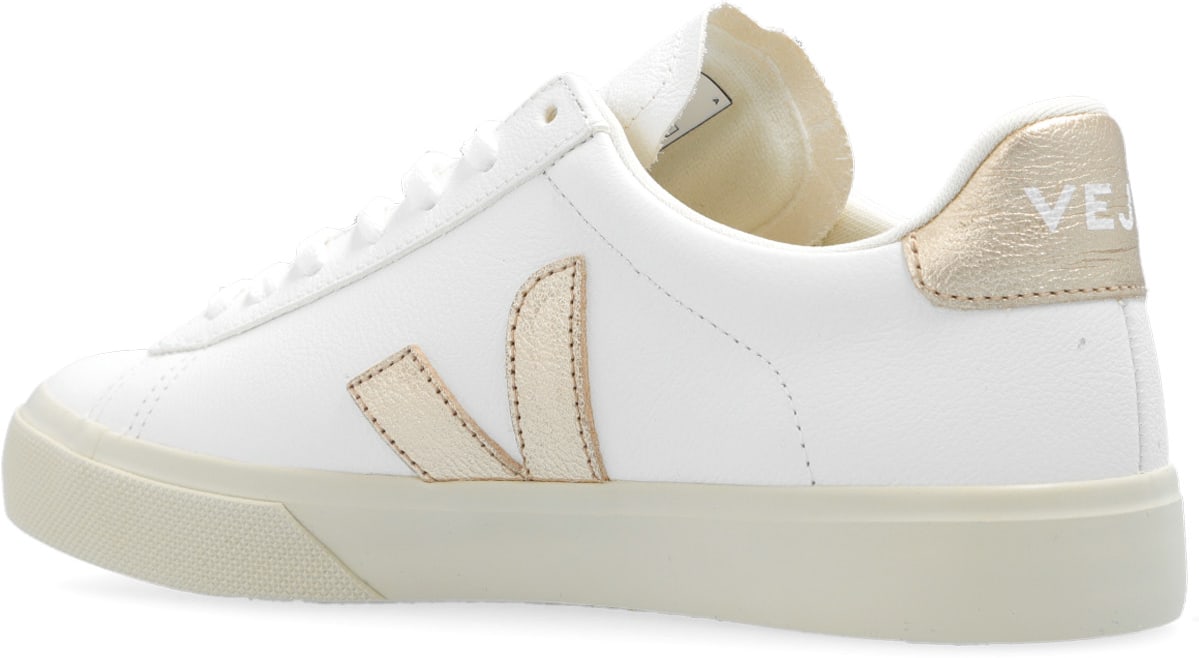 VEJA: White Campo Chromefree Leather - 4