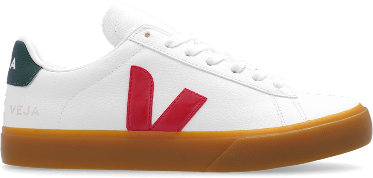 VEJA: White Campo Chromefree Leather - 1