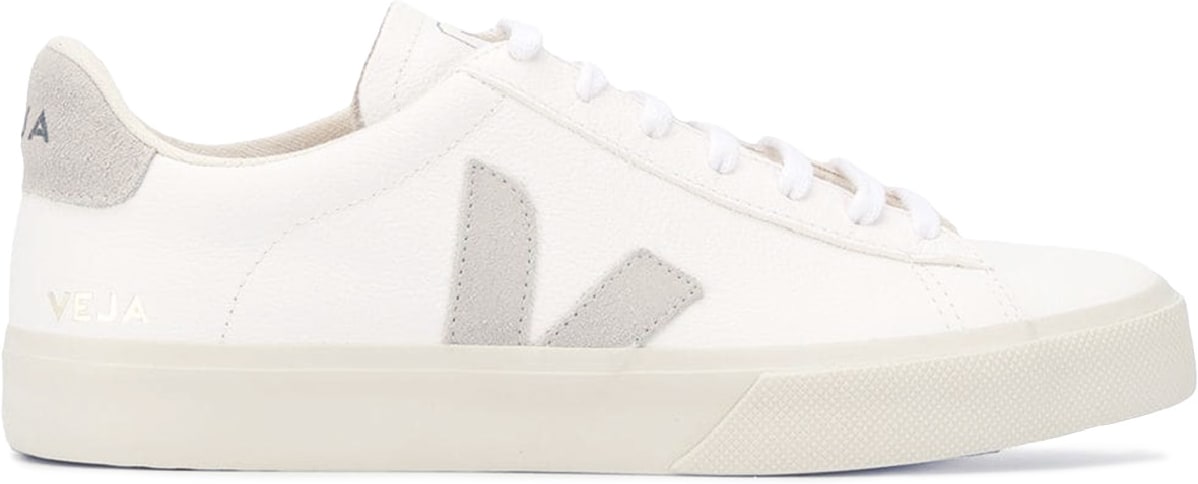 VEJA: Blanc Campo Chromefree Cuir Blanc - 1