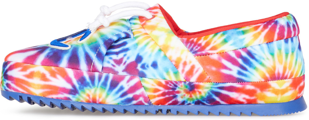 Champion: Multicolor University Tie -Dye Slippers - 2