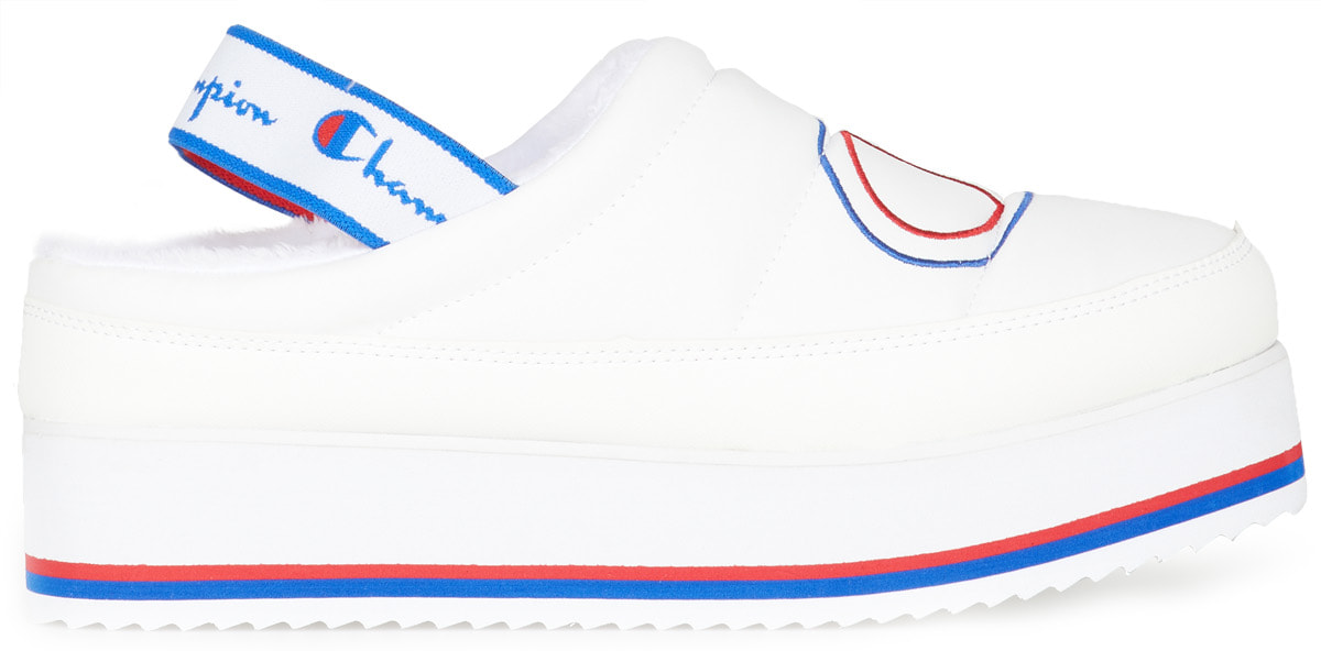 Champion: White Hot Stuff Sling Back Slippers - 1
