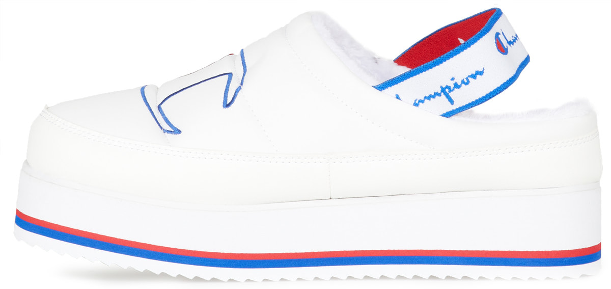 Champion: Blanc Pantoufles Hot Stuff Sling Back Blanc - 2