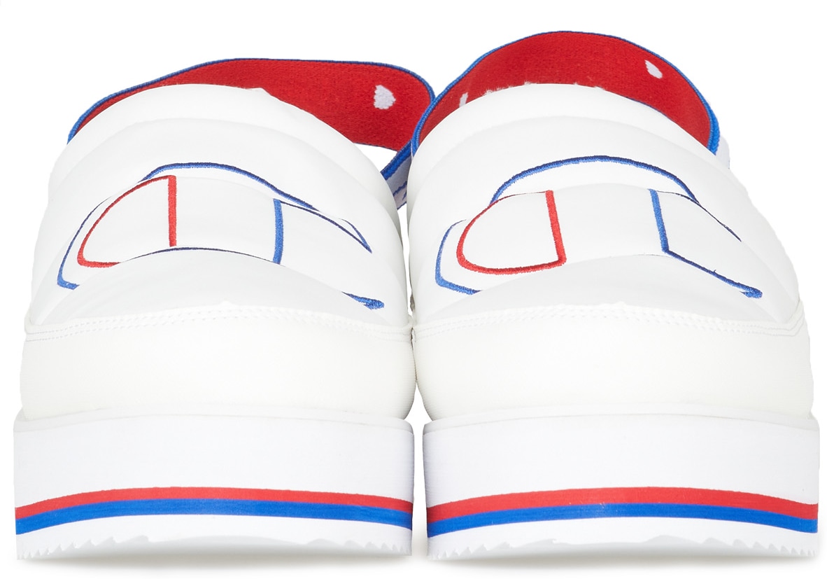 Champion: Blanc Pantoufles Hot Stuff Sling Back Blanc - 3