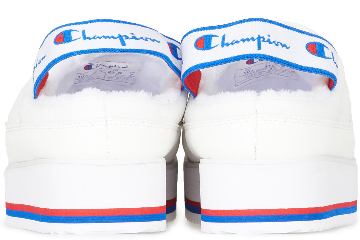 Champion: White Hot Stuff Sling Back Slippers - 4