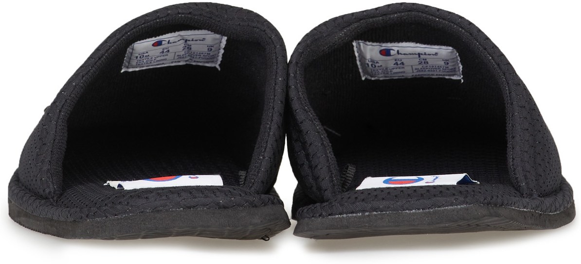 Champion: Noir Pantoufles Sleepover Sport Noir - 5