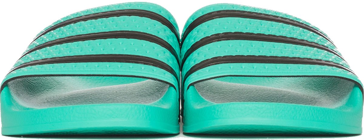 adidas Originals: Green Adilette - 3