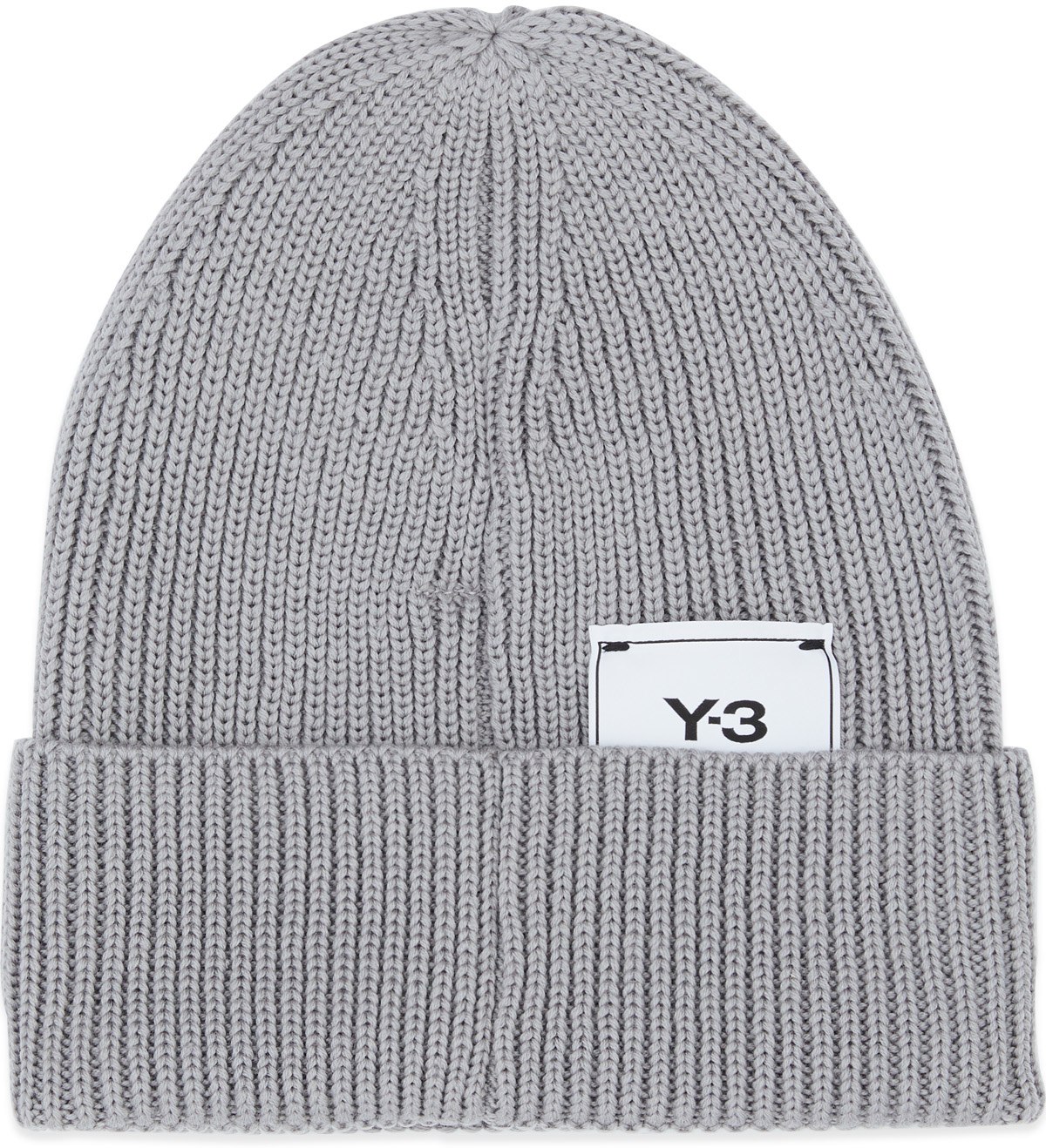 Y-3: Gris Tuque Clasique Gris - 1